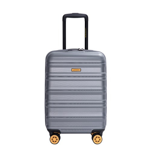 Carry On Luggage  Airline Approved 18.5" Carry On Suitcase With TSA DARK GREY