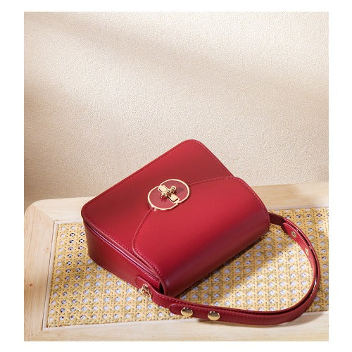 Premium Red Crossbody Mini Handbag