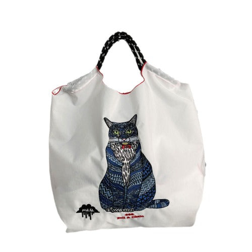 Embroidery Waterproof Folding Eco-friendly Bag Shopping Bag,Love Heart