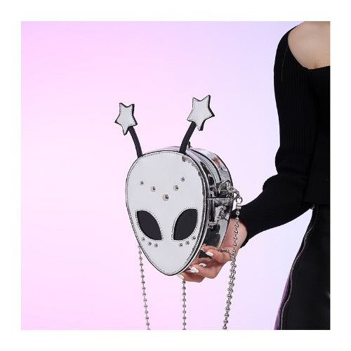 Halloween Mask Crossbody Bag