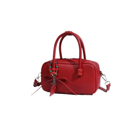 Red Pillow Bag Versatile Shoulder Crossbody Bag