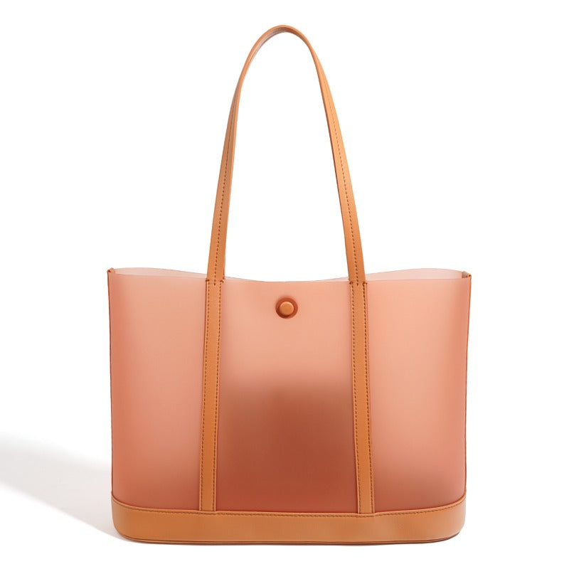 Leather Tote Bag for Women - Spacious and Durable, Ideal for Work and Daily Use