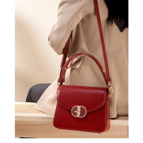 Premium Red Crossbody Mini Handbag