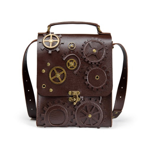 Time traveler steampunk Crossbody bag