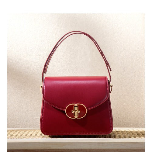 Premium Red Crossbody Mini Handbag