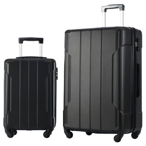 Hardside Luggage Sets 2 Piece Suitcase Set Expandable with TSA Lock Spinner Wheels