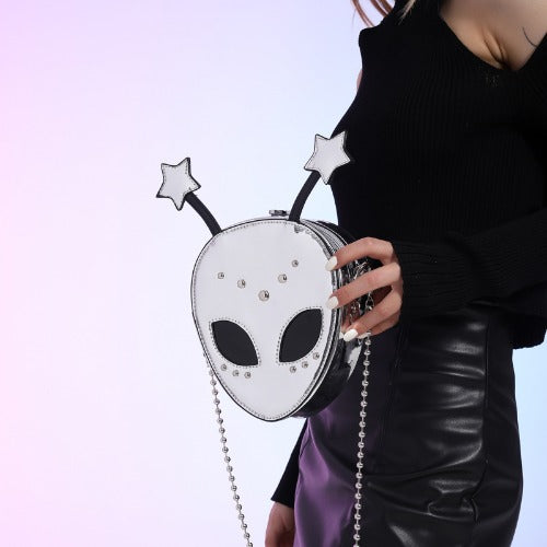 Halloween Mask Crossbody Bag