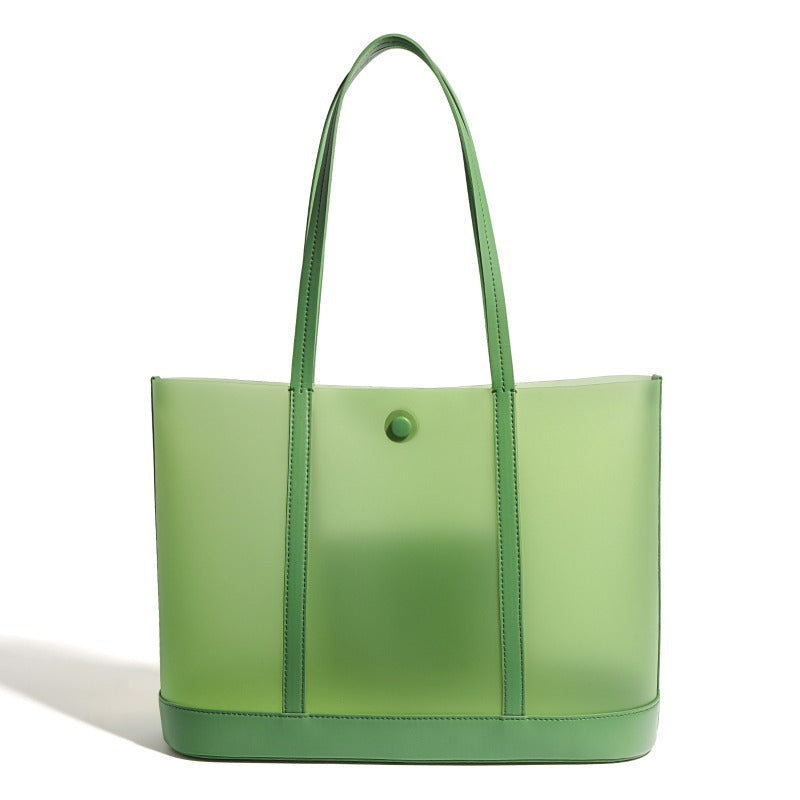 Leather Tote Bag for Women - Spacious and Durable, Ideal for Work and Daily Use