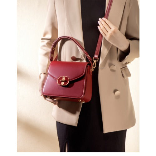 Premium Red Crossbody Mini Handbag