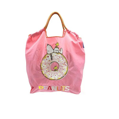 Ball & Chain Embroidery Waterproof Folding Eco-friendly Bag Shopping Bag,Cartoon