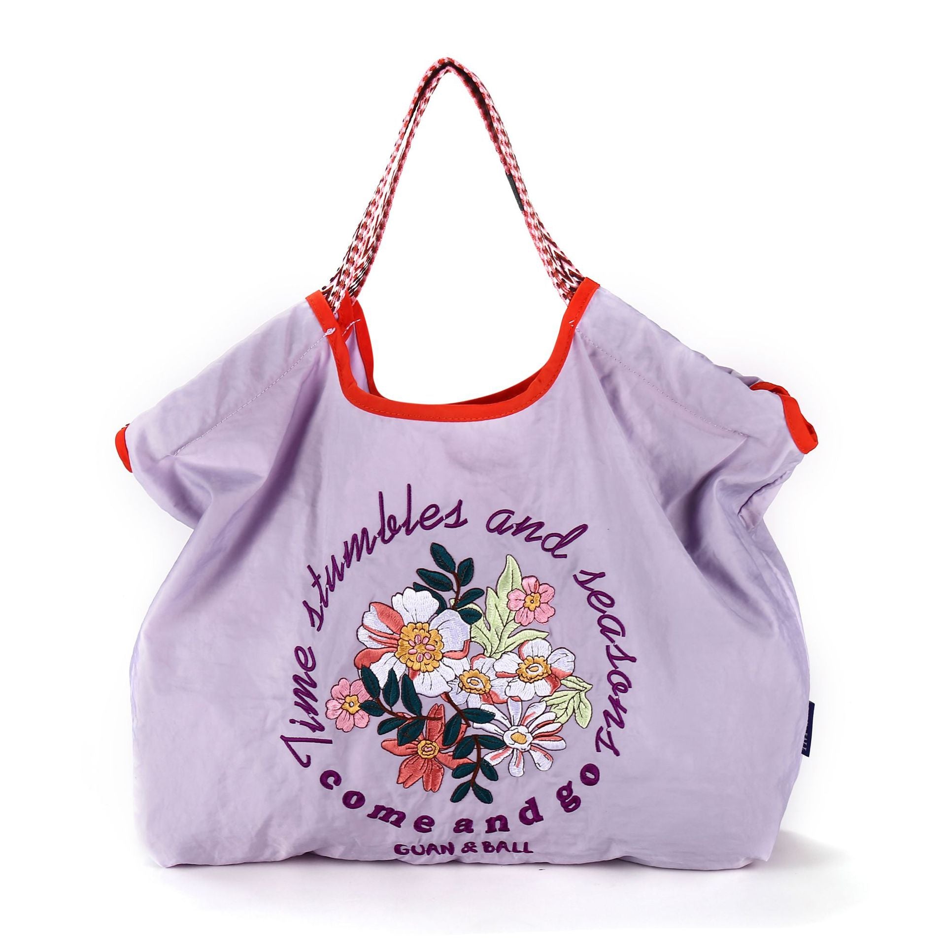 Embroidery Tote Bags Shopping Bag Cute Large Capacity,Animals