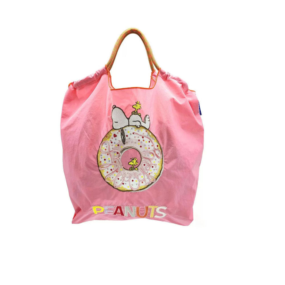 Ball & Chain Embroidery Waterproof Folding Eco-friendly Bag Shopping Bag,Cartoon