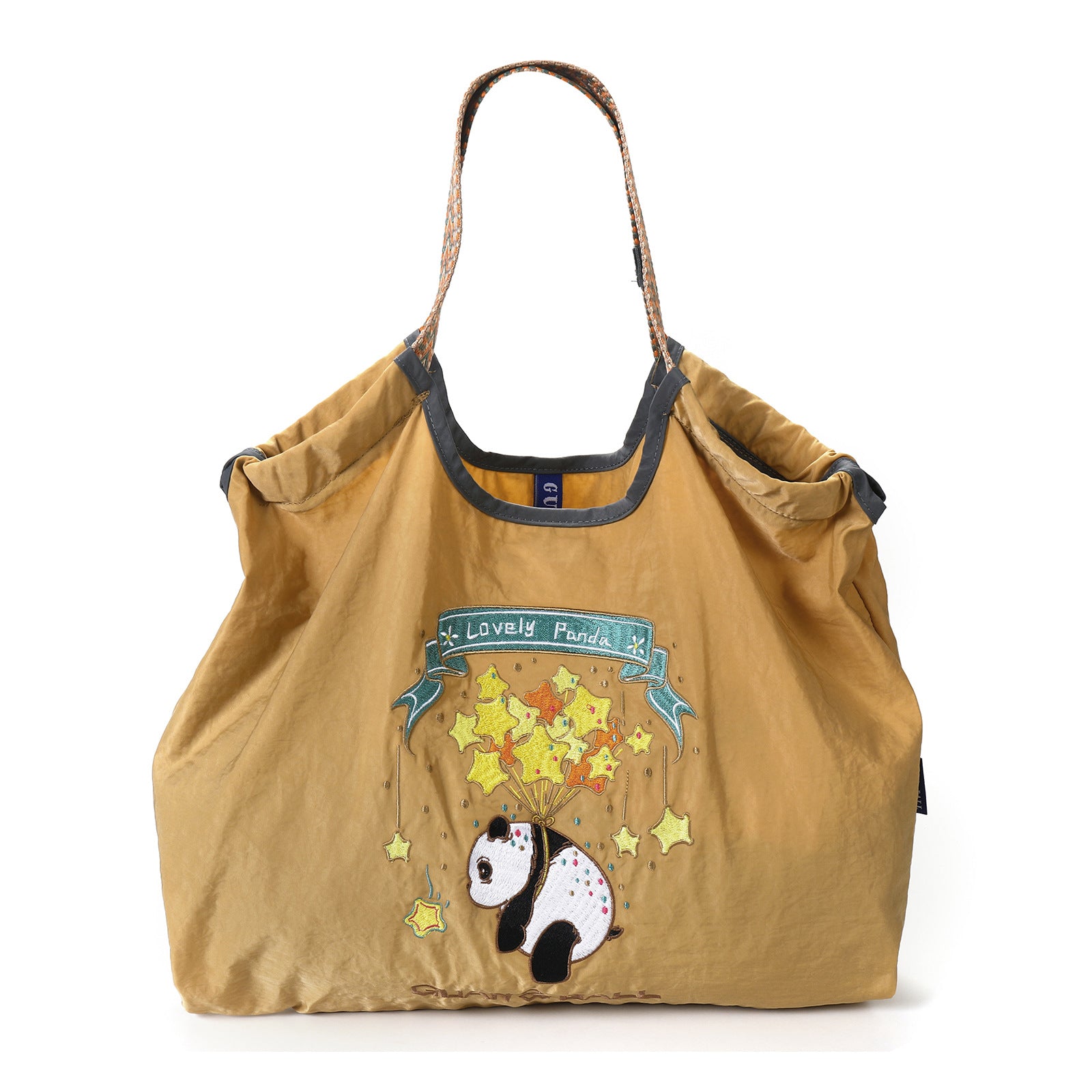 Embroidery Tote Bags Shopping Bag Cute Large Capacity,Animals