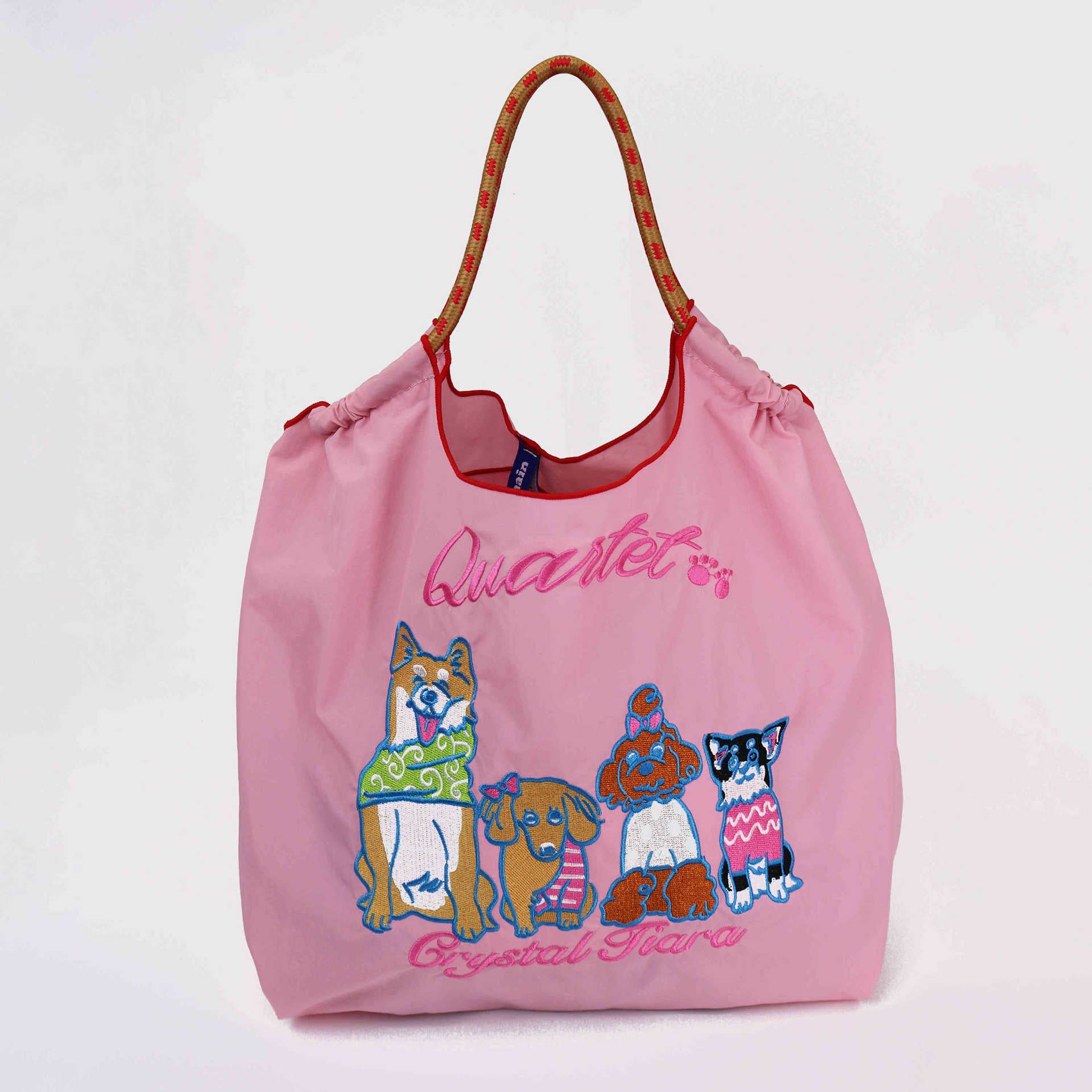 Embroidery Tote Bags, Cartoon Eco Bag