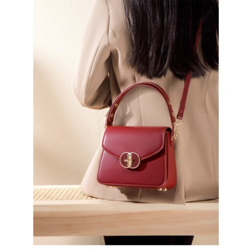 Premium Red Crossbody Mini Handbag