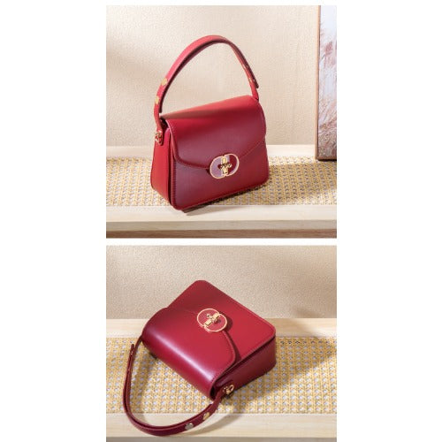 Premium Red Crossbody Mini Handbag