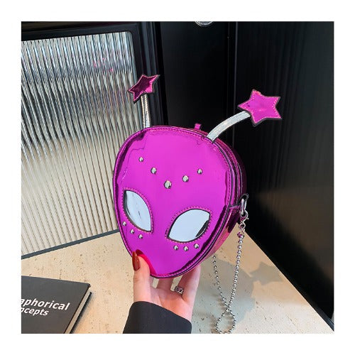 Halloween Mask Crossbody Bag