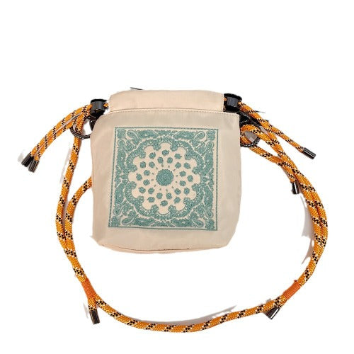 Embroidery Waterproof Eco-friendly Bag Messenger Bag Crossbody Bag