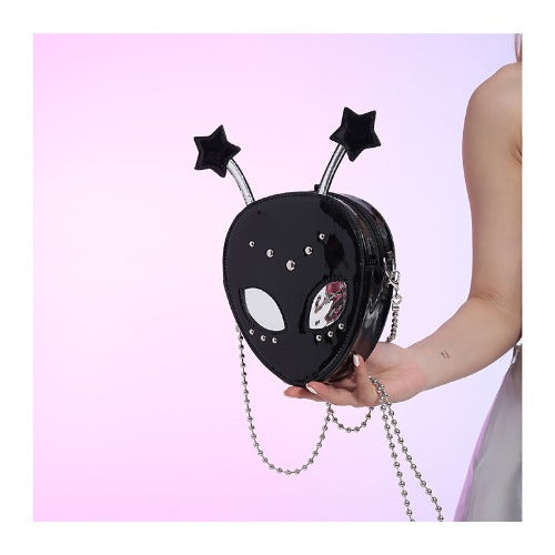 Halloween Mask Crossbody Bag