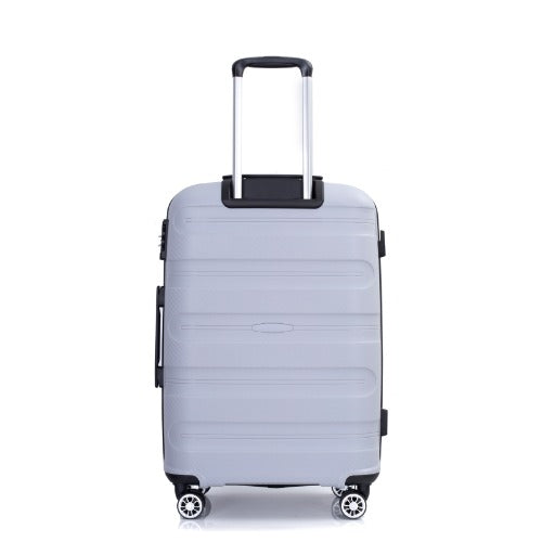 Hardshell Suitcase Spinner Wheels PP Luggage Sets Lightweight with TSA Lock,3-Piece Set