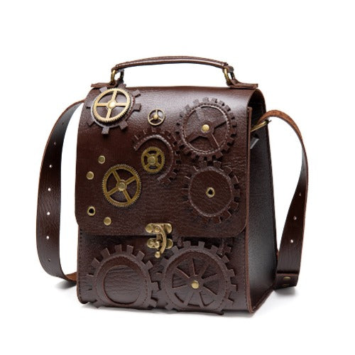 Time traveler steampunk Crossbody bag