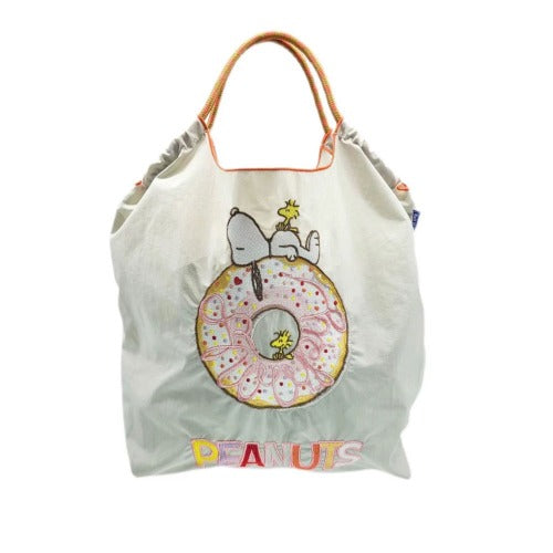 Ball & Chain Embroidery Waterproof Folding Eco-friendly Bag Shopping Bag,Cartoon