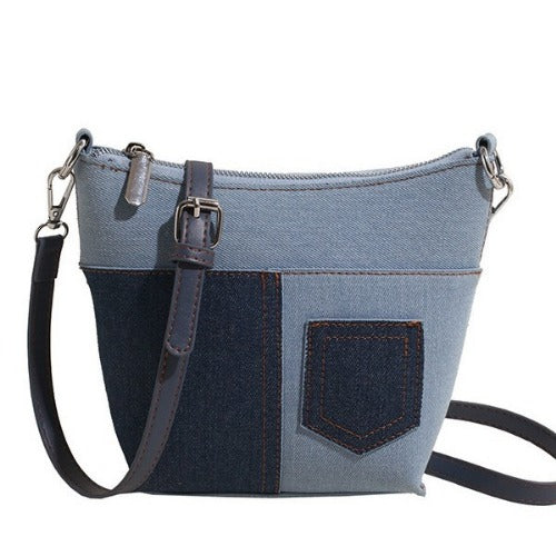 Denim Style bucket bag