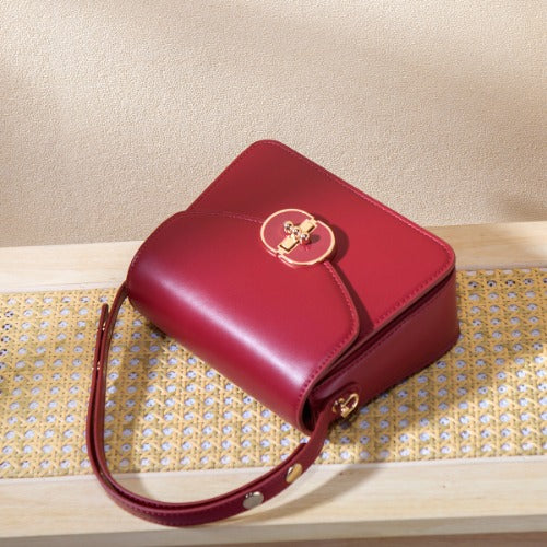 Premium Red Crossbody Mini Handbag