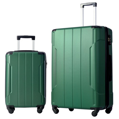 Hardshell Luggage Sets 3 Pcs Spinner Suitcase with TSA Lock Lightweight 20''24''28''