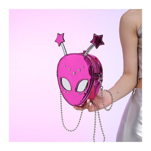 Halloween Mask Crossbody Bag